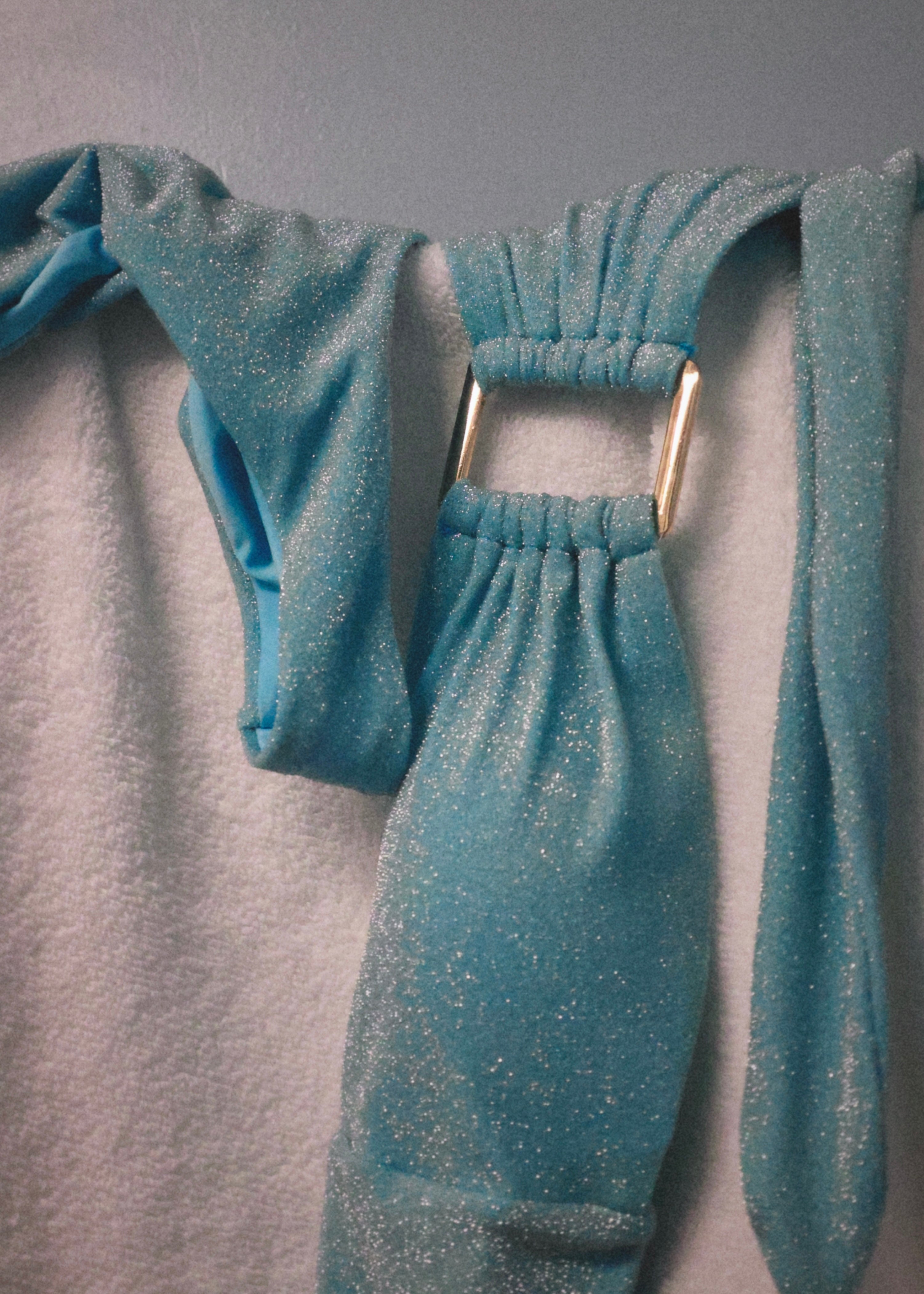 Belize Bandeau Top in Sky