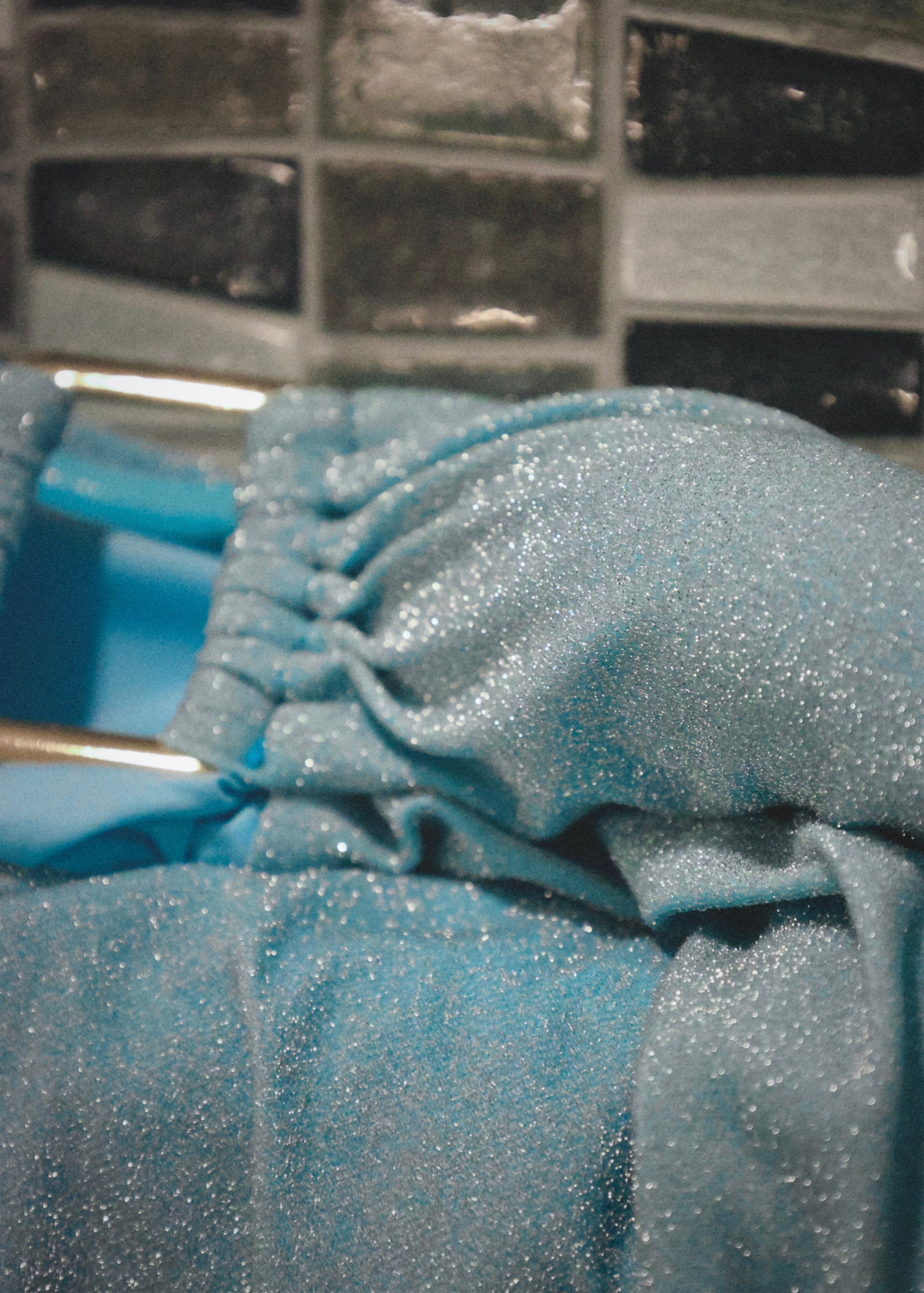 Belize Bandeau Top in Sky