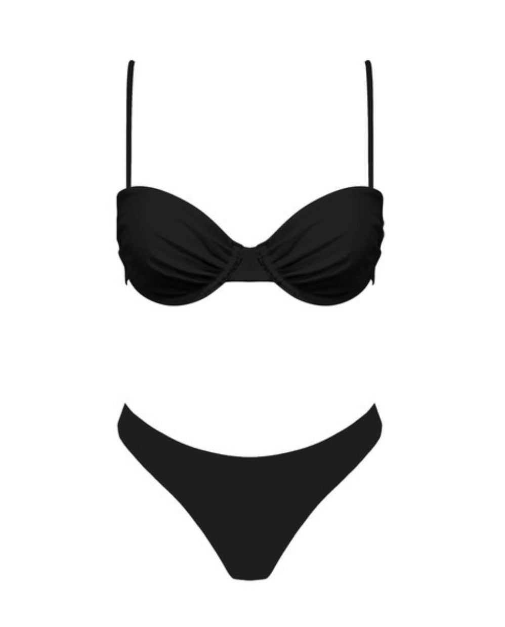 Veranda Bottom in Noir