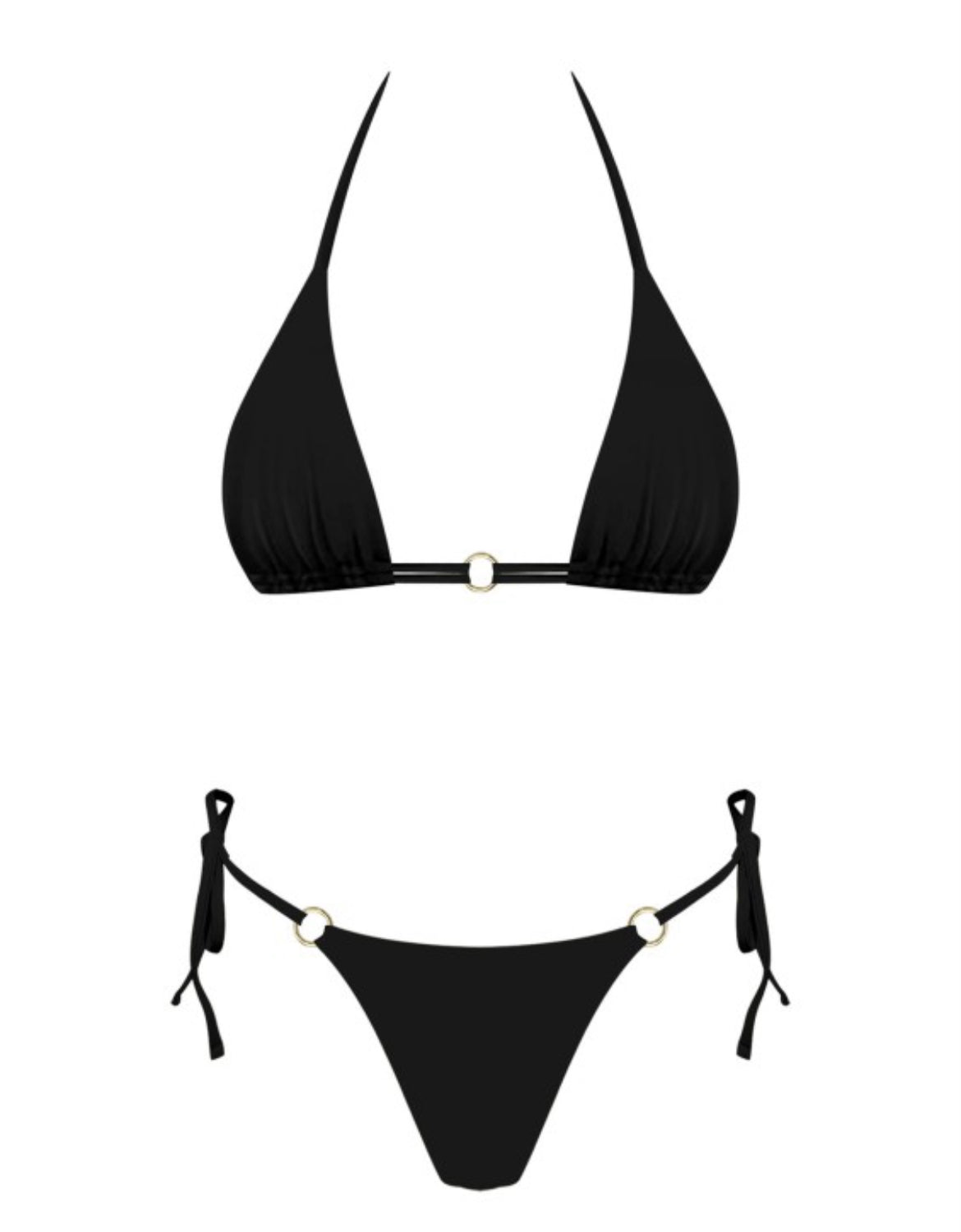 Oahu O-Ring Top in Noir